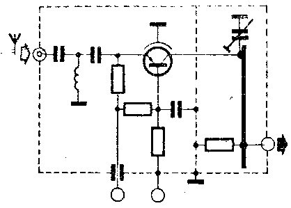 Schaltplan für elektronische Schaltung Miniatur-Antennenverstärker