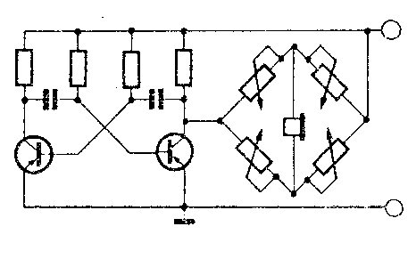 Schaltplan für elektronische Schaltung Transistorisierter Rechendreher